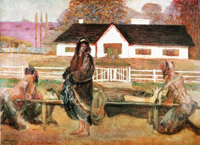 Return to the Homeland by Jacek Malczewski